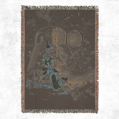 Galaxy Saga Woven Blanket