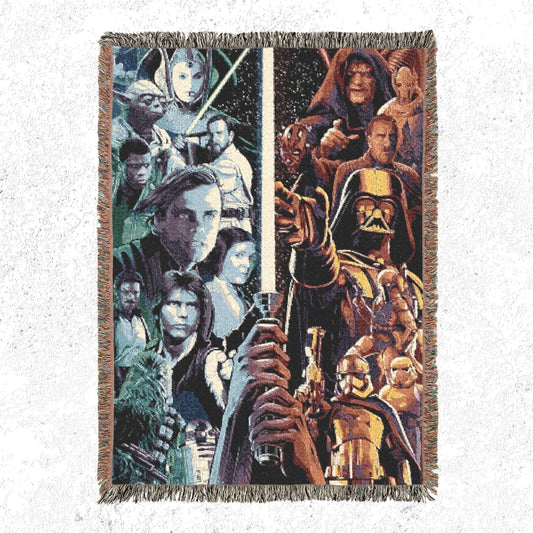 Skywalker Saga Woven Blanket